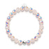 Raspberry | .925 Sterling Silver | Bubble Glass Bracelet